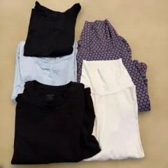 HEATTECH 長袖Tシャツセット 120センチ　５枚セット