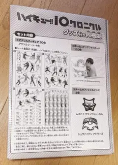 ハイキュー!! 10th クロニクル グッズセット