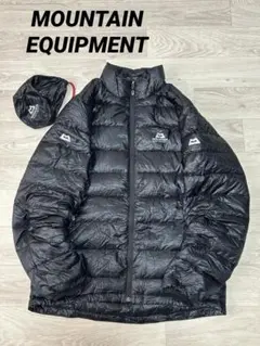 Mountain Equipment ダウンジャケット L ブラック MOUNTAIN EQUIPMENT ダウンジャケット マウンテン