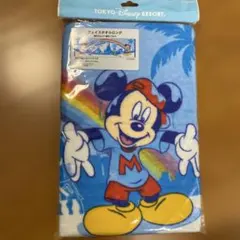 ディズニー ミッキーマウス フェイスタオル　ロング