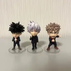 呪術廻戦 チビマスターズ フィギュア　伏黒　虎杖　五条　３体セット