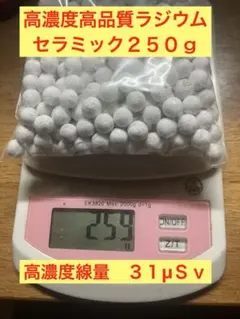 実質最安値‼️高濃度線量‼️31μSv‼️500g‼️ラドン浴用ラジウム