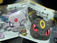 ファミマ限定　ブラッキー　エーフィ　3wayタオル ポーチ　本日発送