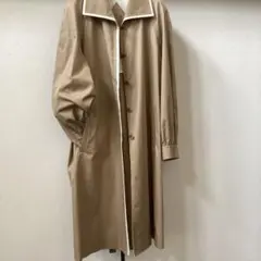 希少✨イヴサンローラン バルマカンコート ロング丈 バイカラー