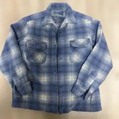 70s 『PENDLETON』オンブレ シャドーチェック ボードシャツ
