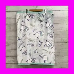 新品 Sanrio ポチャッコ 膝掛け ブランケット サイズ70x100cm
