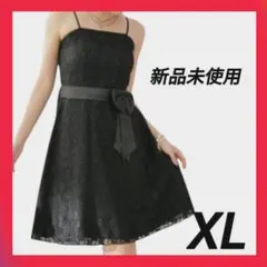 【新品未使用】ブラックレースノースリーブワンピース☆☆彡パーティーにも！残2枚