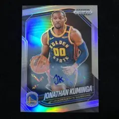 Jonathan Kuminga クミンガ Prizm Silver Auto