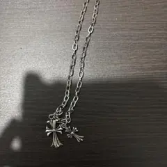 クロスモチーフ ネックレス シルバー