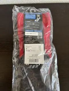 タビオ　TABIO サッカーソックス　5本指　赤　M 25cm〜27cm