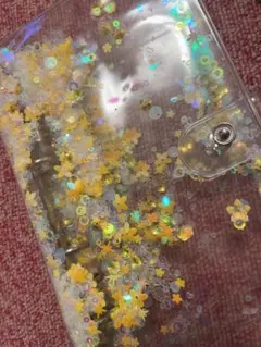 A5サイズ リフィル 透明 花柄