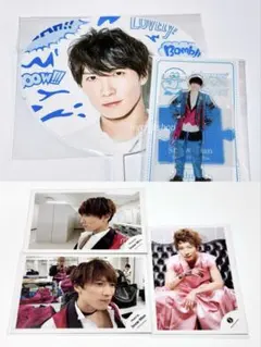 Snow Man 渡辺翔太 サマパラ うちわ アクスタ 写真 5点