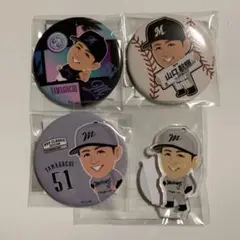 千葉ロッテ 山口選手 モバガチャ 4点