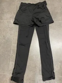 ランニングスパッツ　Mサイズ ショートパンツとレギンスセット