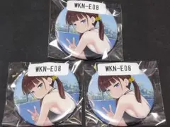 わかなはなび　WKN-ED08　缶バッジ 3個セット