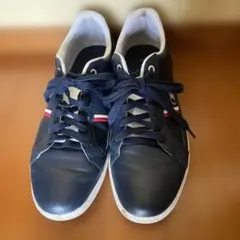 LACOSTE ネイビー スニーカー 9 (US)26.5cm