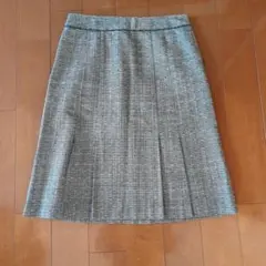 J.PRESS ジェイプレス　グレー系スカート ひざ丈　11号