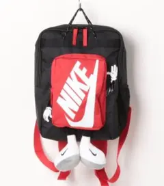 NIKE キャラクター付きリュック ブラック/レッド