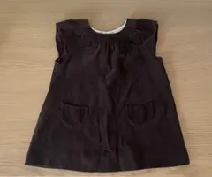 ボンポワン コーデュロイワンピース＆ブラウス 80cm