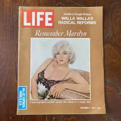レア Life マリリンモンロー 1972 ビンテージ雑誌 洋書