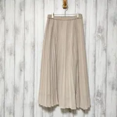 GU (M)　プリーツ ロングスカート