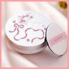 ２点セット ジルスチュアート新品クッションファンデ パフCF 限定ケース