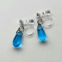 チェコガラスのイヤリング