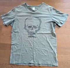 adidas NEO スカルプリント Tシャツ カーキのサムネイル