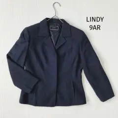 リンディ LINDY ジャケット【9AR】ツイード調 ネ イビー フォーマル