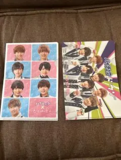 なにわ男子　クリアファイル　ハイチュウコラボ