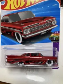 本日の1台限定‼️918‼️'59 Chevy Impala レッド　インパラ