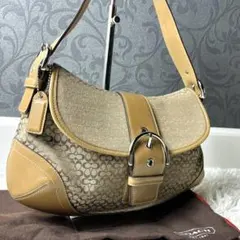 【美品✨】COACH ソーホー アクセサリーポーチ ブラウン