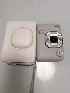 FUJIFILM instax mini Liplay ストーンホワイトケース付