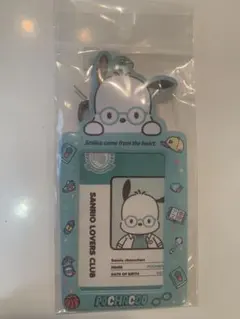 【韓国限定】　メガネポチャコ　サンリオラバーズクラブ　トレカケース　キーホルダー