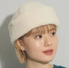 新品タグ付き　beams 別注CONTROL FREAK ボア ワッチキャップ