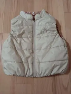 リバーシブル　ダウンベスト ニットプランナー　KP