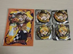 あっきぃ 2025NewYear缶バッチ デフォ アンプタックカラーズ 缶バッジ 2025 NewYear 等身 あっきぃさん