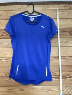 PUMA 青 ショートスリーブ トップス