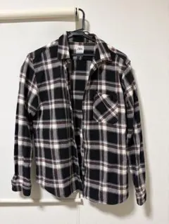 ZARA チェック柄長袖シャツ L 男女兼用◎