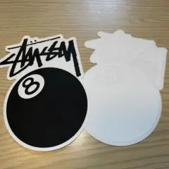 STUSSY ステューシー ステッカー エイトボール