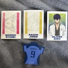 ブルーロック エゴ展 チェキ＆入場特典シール セット