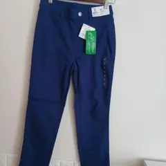 レディース ストレッチパンツ S ネイビー