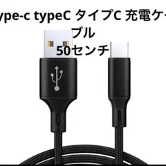 タイプC充電ケーブル type-C