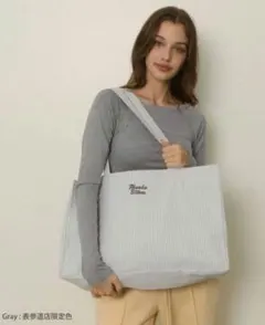 新品未開封☆Alexia Stam ストライプ トートバッグ レッド - メルカリ