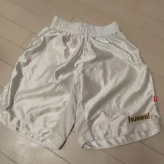 150 hummel ホワイト ショートパンツ