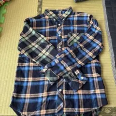 SHIPS 長袖シャツ Mサイズ チェック柄