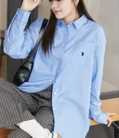 U.S.POLO ASSN.ビッグシルエットシャツ