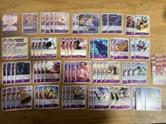 300円START 早い者勝ち！ワンピースカード「紫ドフラミンゴデッキパーツ」