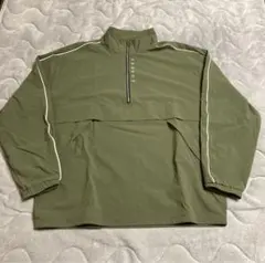 CRONOS オリーブグリーン ハーフジップジャケット　サイズL