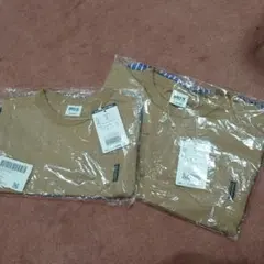 BREEZE ベージュ Tシャツ 2枚セット 90cmと120cm